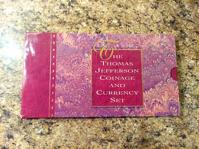 1993 Thomas Jefferson Coinage And Currency Set - Image 1 of 4