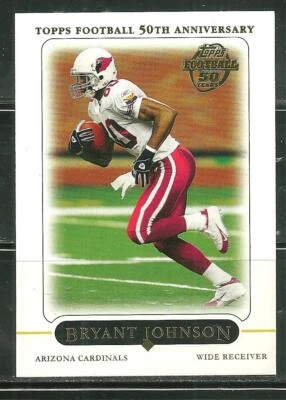 2005 TOPPS FOOTBALL BRYANT JOHNSON #69 - Image 1 of 2