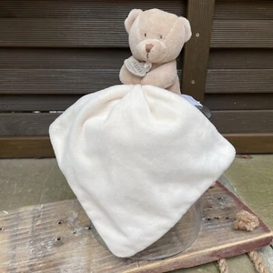 Doudou et Compagnie Teddy Bear Comforter Blanket Plush Soft Toy - Picture 1 of 12