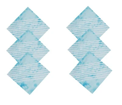 Servilletas 100 % algodón tie dye rayas estampado mantel de cocina servilletas reutilizables Foto 1 de 4