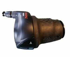 Shimano Nexus 7 Gang Drehgriffschalter Revoshift inkl.Schaltzug+Hülle SL-C3000-7