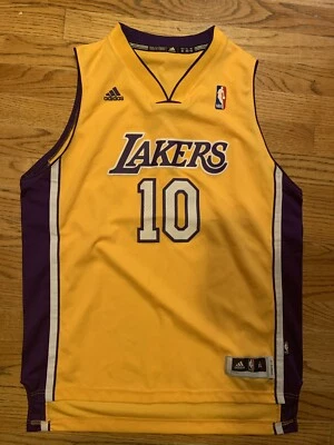 Camiseta deportiva local de los Angeles Lakers Steve Nash Adidas de la NBA talla juvenil XL EUC swingman Foto 1 de 4