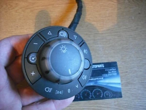 Vauxhall Opel Corsa D Headlight Headlamp Front Rear Fog Light Switch 13249403 - Picture 1 of 3