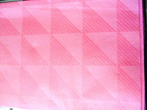 2 X TABLECLOTHS PINK 120CM X 120CM RE-USUABLE PARTY BBQ WEDDING FUNCTION COVER - Picture 1 of 4