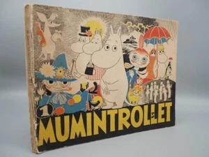 Tove Jansson, Mumintrollet. N:1. 1957, Gebers, Schweden, 1. Auflage (Moomins) - Bild 1 von 1