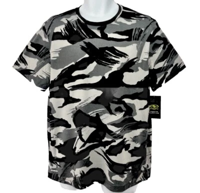 ¡NUEVO! Camiseta Atlética Camuflaje Urbano HOMBRE (2XL) Gris Poli Nueva con Etiquetas Foto 1 de 4