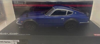 Kyosho Mini-Z, Auto Scale, AWD Nissan Fairlady 240Z-L, metallic-blue - Bild 1 von 3