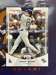 2024 Topps 50/50 HR #20 Shohei Ohtani Los Angeles Dodgers #36 MVP 18.06.24 - Bild 1 von 2