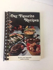 Church Cookbook Our Favorite Recipes 1977 Beulah Land Tabernacle - Imagen 1 de 12