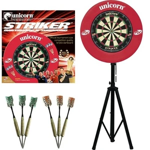 Darts Travel Stand Tripod Unicorn Board Holder Striker Dartboard, Surround Darts - Picture 1 of 1