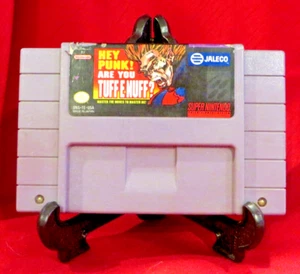 Hey Punk! Are You Tuff E Nuff? (Super Nintendo SNES 1993) Cartridge Authentic - Foto 1 di 5