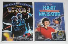 Disney DVD Lot - Tron & Flight of the Navigator (1 Used, 1 New)