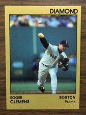 1991 Star Company ROGER CLEMENS  Limited Edition DIAMOND Promo Card 400 Printed