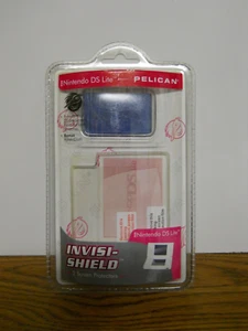 New Pelican Nintendo DS Lite Invisi-shield 2 Screen Protectors & Cleaning Cloth - Picture 1 of 2