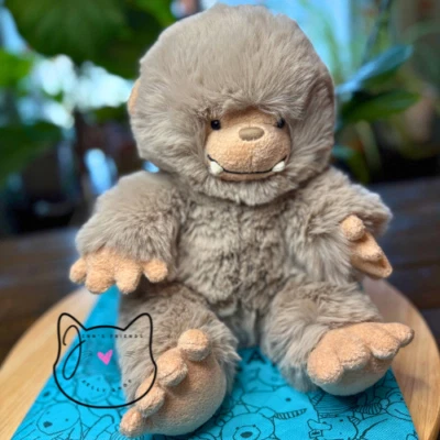 Jellycat BO BIGFOOT New BNWT Soft Plush Toy Rare & Hard to Find Monster Mythical - Image 1 of 4