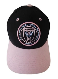 Inter Miami Mitchell & Ness Men's New MLS Hat Cap - Lionel Messi David Beckham - Picture 1 of 9