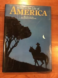 A Day In The Life of America, 1986 First Edition, Coffee Table Book Rare - Imagen 1 de 4