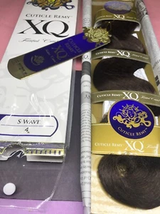 XQ CUTICLE REMY YAKY 100% TEJIDO CABELLO HUMANO_S_Wave_16"_#4 - Imagen 1 de 3