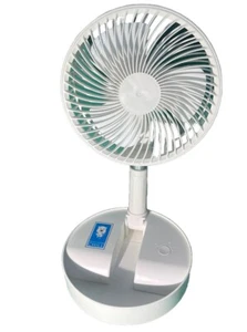 Northern Chill 7.7 x 7.7 x 38.4in Rechargeable Foldable Fan Cool Air USB 3 Speed - Picture 1 of 9