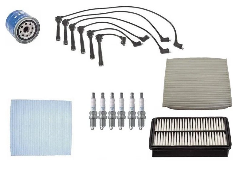 Cables de encendido bujías aire aceite cabina filtros para Kia Sportage 2,7 L 05-10 Foto 1 de 4