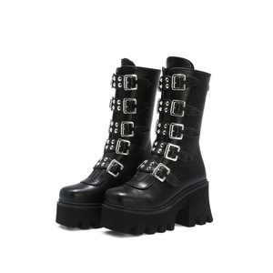 Las mejores ofertas en Botas de Motorista de media altura sin marca para  mujeres | eBay
