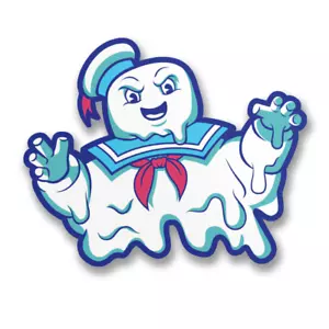 Ghostbusters 1984 Marshmallow Man Stay Puft Geisterjäger 8cm Sticker Aufkleber - Bild 1 von 2