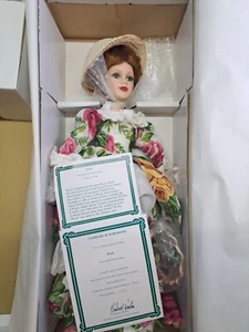 Royal Albert Old Country Rose Porcelain Doll Rosie The English Flower Seller NEW - Picture 1 of 2