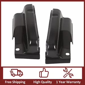 Pair Steel Outer Cab Corners For 2009-2014 Ford F-150 Pickup 4 Door Crew Cab - Picture 1 of 15