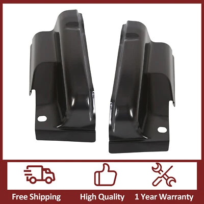 Pair Steel Outer Cab Corners For 2009-2014 Ford F-150 Pickup 4 Door Crew Cab Foto 1 de 4