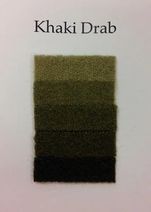 1/3 Oz Khaki Drab Cushing Acid Dye Feather Wool Cashmere Alpaca Non-bleeding - Picture 1 of 3