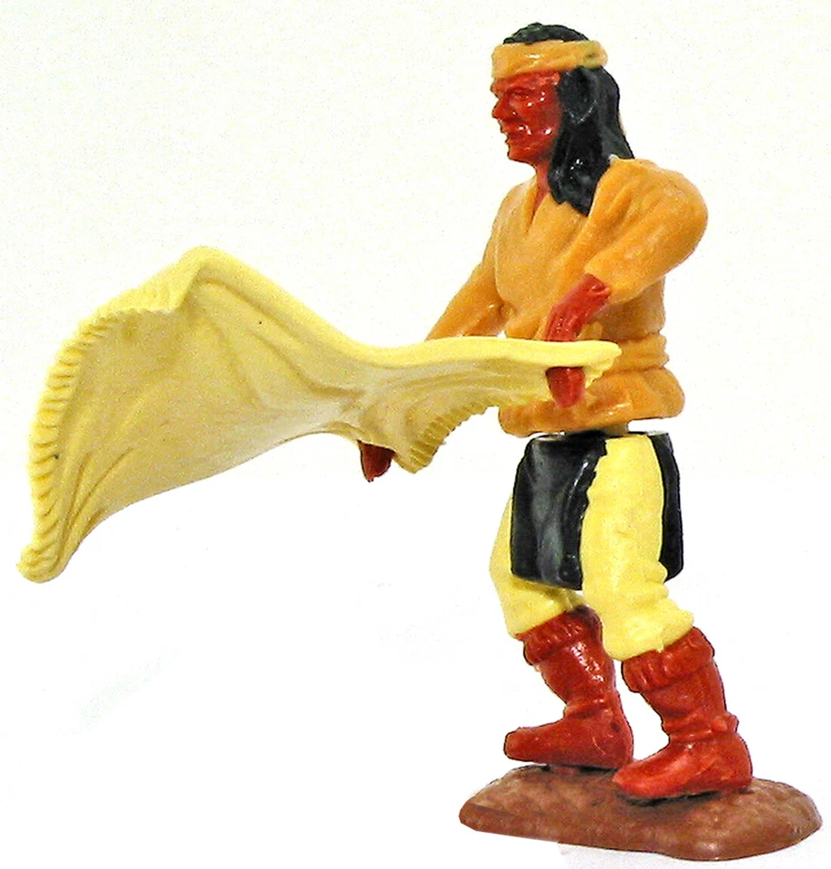 Original Timpo Amarillo Apache Envío Señales de Humo - 54mm Juguete Soldado Sin Ptar Foto 1 de 1