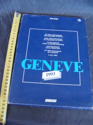 Cartella stampa Fiat salone auto 1993 Croma Fiat Downtown press - Immagine 1 di 4
