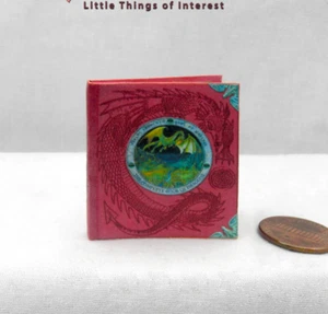 1:6 Scale THE COMPLETE BOOK OF DRAGONS Miniature Book Play Scale - Picture 1 of 7