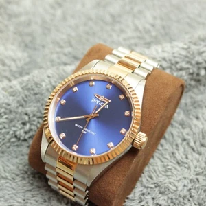 Designer Herren-Quarzuhr Invicta 29505 Roségold Silberfarben Edelstahl - Bild 1 von 10