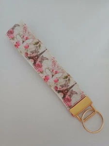 Paris Eiffel tower print key fob wristlet - Bild 1 von 1