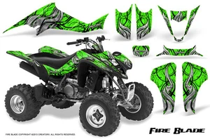 SUZUKI LTZ 400 KAWASAKI KFX 400 03-08 GRAPHICS KIT CREATORX DECALS FBBG - Picture 1 of 1