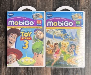2er Set VTech Mobigo DISNEY PIXAR Lernspiele - Bild 1 von 3