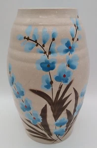 Vintage Art Deco 1930s Brentleigh Ware Ballina Hand Painted Vase 23cm Tall - Picture 1 of 11