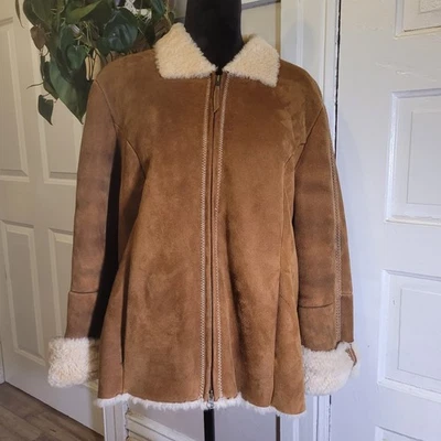 Carmel кожи плюшевый медведь пальто Isabella птица Wmns XL - Изображение 1 из 4