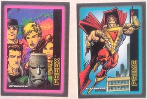 1993 SkyBox Ultraverse Comic Karten Promo Prime #C1 Freex C4 Lot - Bild 1 von 2