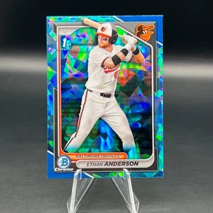 Ethan Anderson 2024 Bowman Sapphire #BDC-79 1st Prospect RC Orioles - Picture 1 of 2