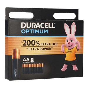Duracell MN1500 AA Mignon Batterie Optimum 8er Blister - Bild 1 von 8