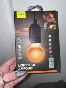 NEW Color Changing Light Bulb With String Multicolor LIGHTS rainbow WiFi Remote - Picture 1 of 5