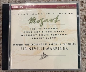 Mozart: Mass in C Minor Great Mass; Ave Verum Corpus (CD 1994 Philips) Like New - Picture 1 of 3