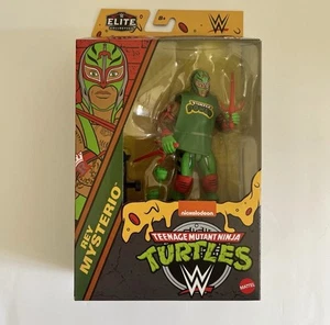 Rey Mysterio as Rafael Mattel WWE X TMNT ELITE COLLECTION Action Figure - Picture 1 of 4