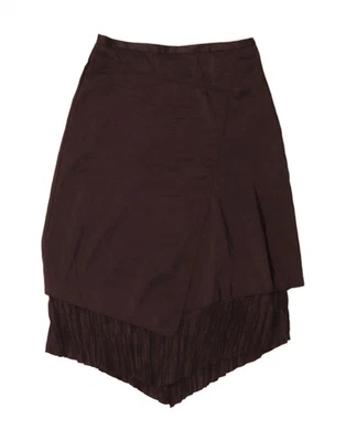 GERRY WEBER Womens A-Line Skirt UK 14 Medium W30 Purple Polyester BU03 - Image 1 of 3