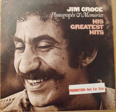 JIM CROCE PHOTOGRAPHS & MEMORIES HIS GREATEST HITS promo vinyl LP M-/VG+ - Image 1 of 4