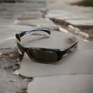 Arnette Y2K VINTAGE SUNGLASSES AN 4044 41/81 Polarised w Original Case + Cloth - Picture 1 of 16