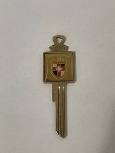 Lincoln Uncut Key Blank Gold Plated Ford Mercury - Picture 1 of 6