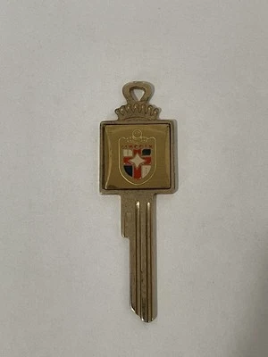 Llave Lincoln sin cortar en blanco chapada en oro Ford Mercury Foto 1 de 4